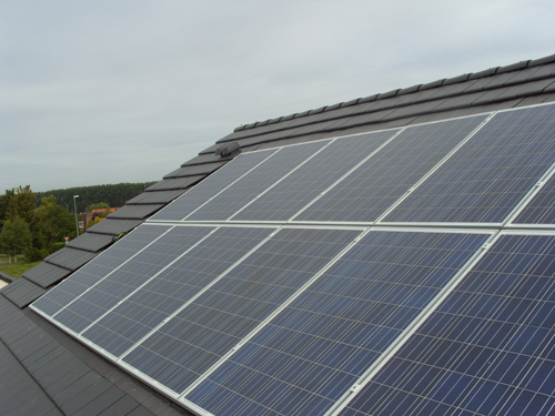 Installation de panneaux photovoltaïque