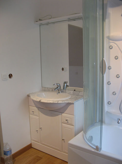 Installation de salle de bains